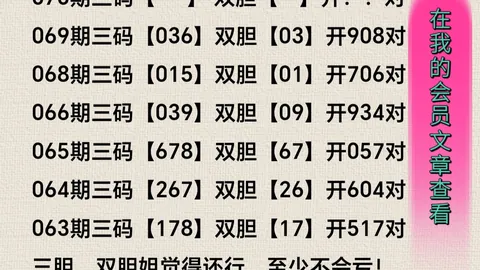 【绝密预测】26035期3D神算揭秘：独家必中号码47，全天惊喜等你来抓！